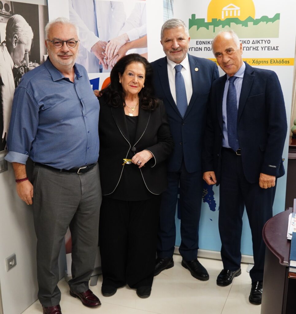 Σύμφωνο Συνεργασίας με το Εθνικό Διαδημοτικό δίκτυο υγιών πόλεων ΕΔΔΥΠΠΥ !